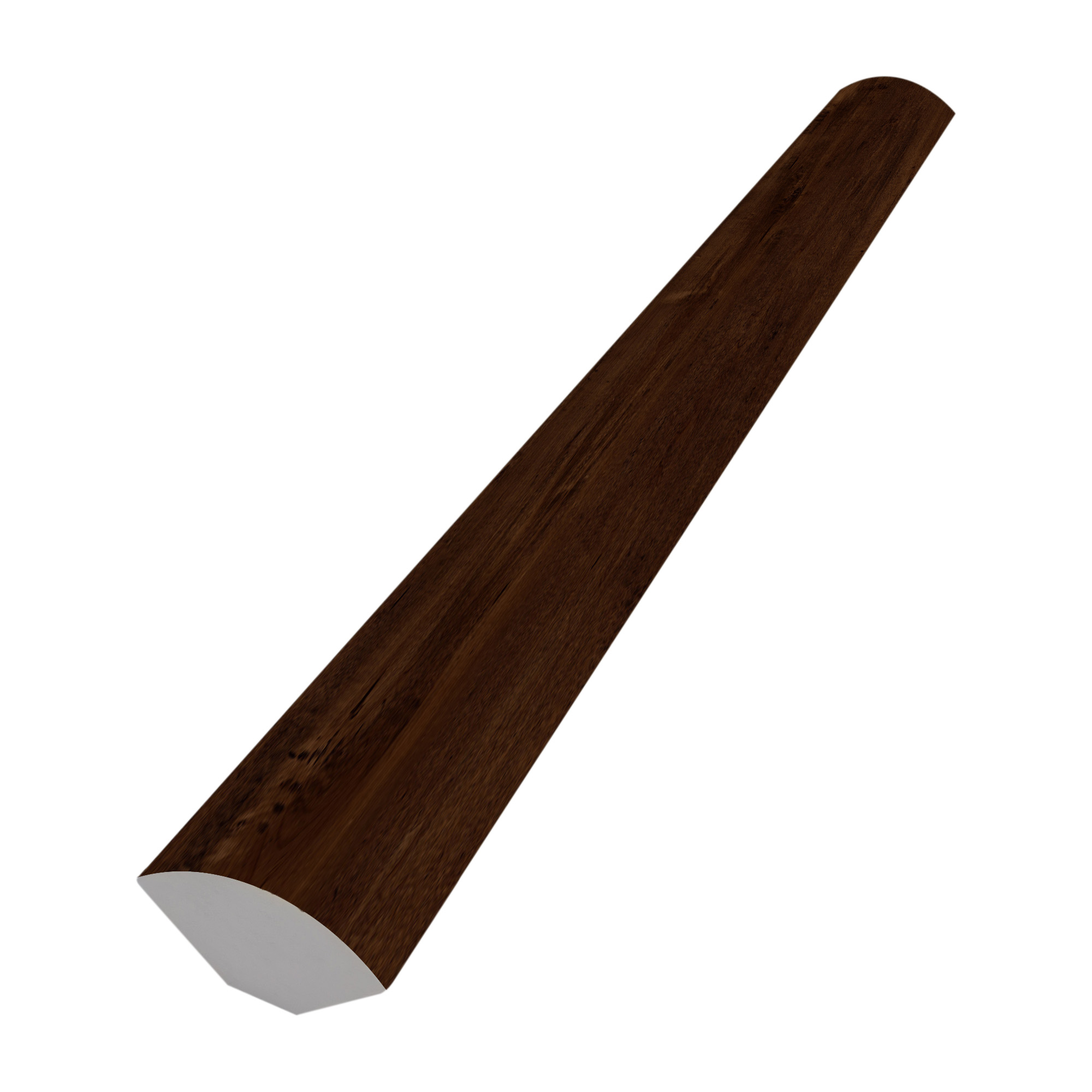 Lone Star Spirit Series LI-TS106-Q Quarter Round Moulding, 94-1/2 in L, 1.77 in W, SPC, Saddle Brownie